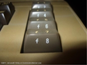 c64 close up function keys by pievspie