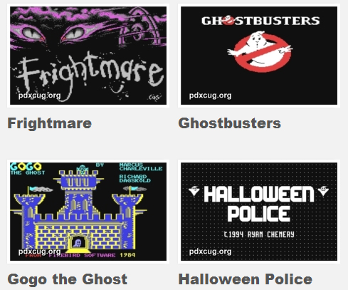 Commodore 64 Halloween Games